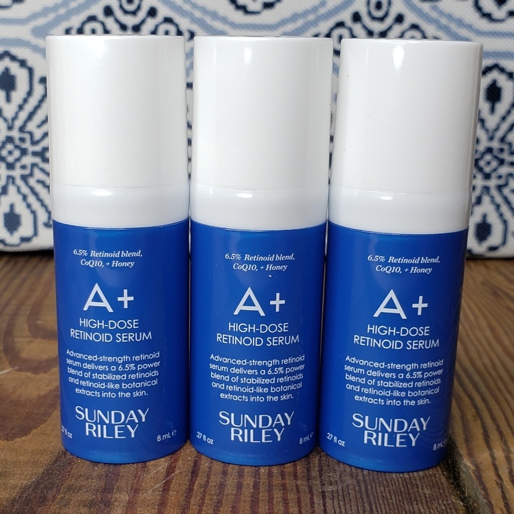 Sunday Riley A+ High Dose Retinoid Serum x 3